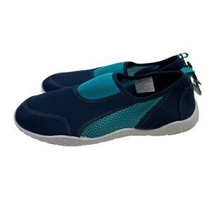 Sol Borne Aqua Surfer Womens Size 11 Navy Blue/Teal Water Shoes